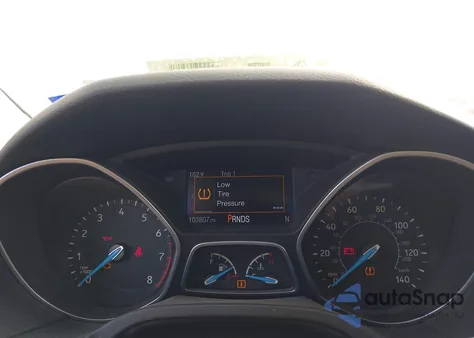 2016 Ford Focus Titanium from USA, damaged, VIN 1FADP3J29GL309415